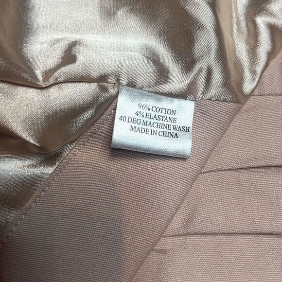 Preen Line Pink Blazer XS Pleated Back Fitted Jacket Cotton Stretch (312) - Picture 16 of 16